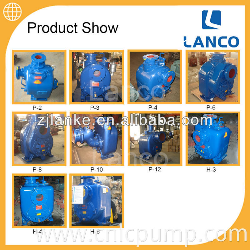 air cooled or water colded self-priming agricultural irrigation diesel engine water pumps